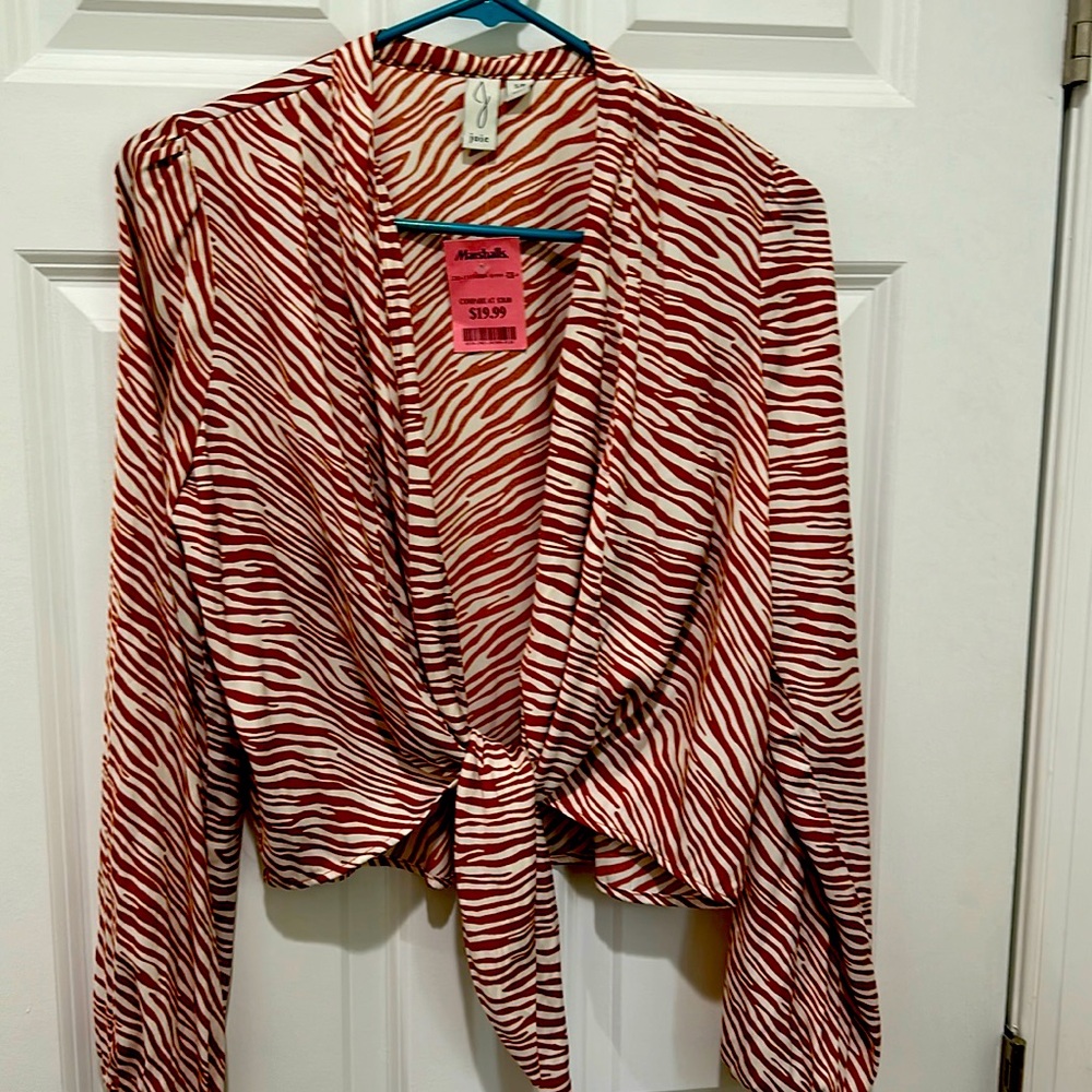 Joie nwt tie waist top